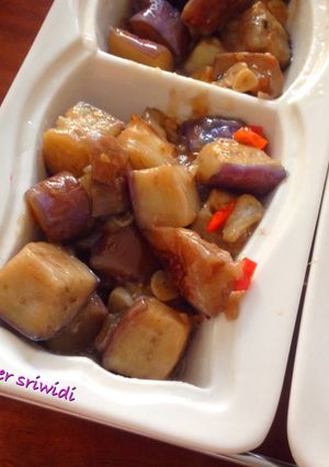 Foto resep Tumis terong ungu