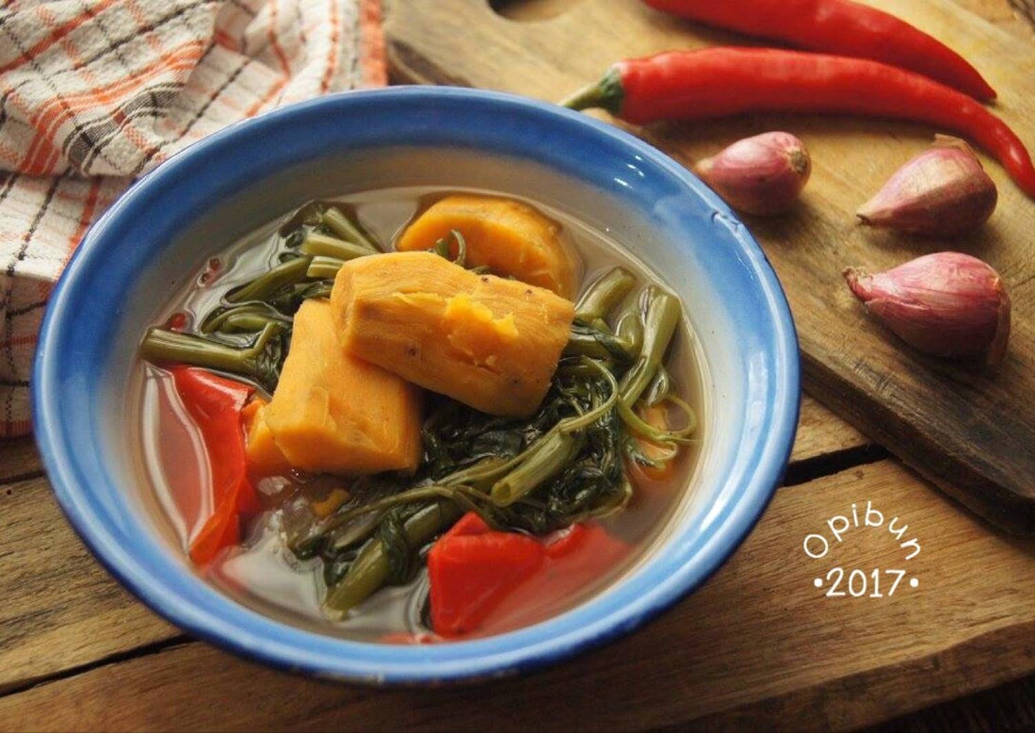 Resep Gangan Asam Hubi (PR_SayurBening) oleh OpiBun Cookpad