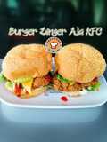 Burger Zinger Ala KFC