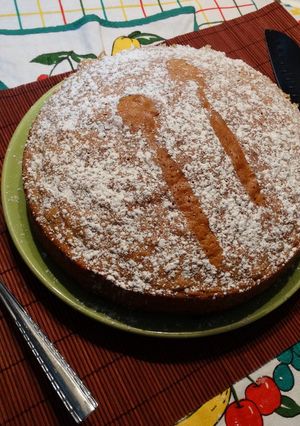 Una foto de Bizcocho de zanahoria y nueces