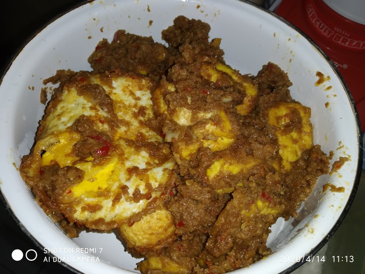 Ini dia! Bagaimana cara memasak Telur Tahu Bumbu Sate  sempurna