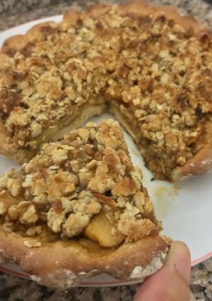 Una foto de Tarta de manzana 🍎