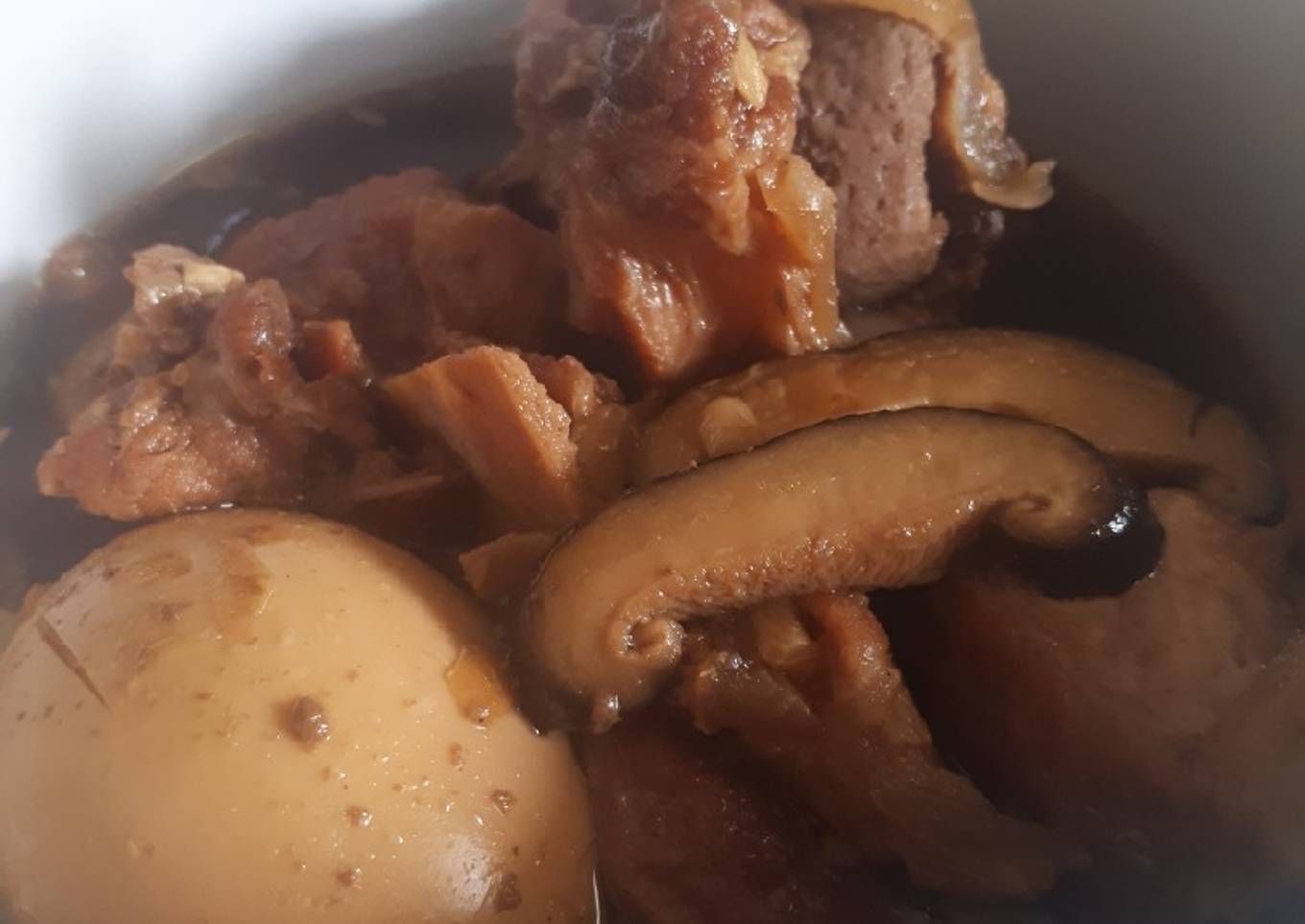 Cu Kiok/Kaki Babi Masak Kecap (Slow Cooker)