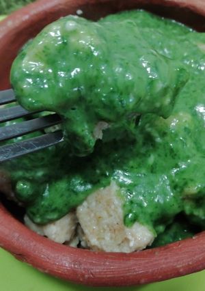 Una foto de Ñoquis de ricota y salsa bechamel de espinaca