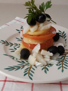 Una foto de Ensalada de bacalao