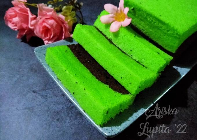 Brownies Pandan ala Amanda foto resep utama