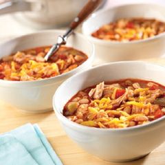 A picture of Chicken-White Bean Chili.
