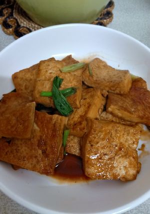 紅燒豆腐 的食譜成品照片