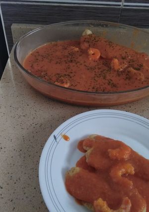 Una foto de Merluza en salsa