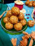 Oats and Peanut Laddu