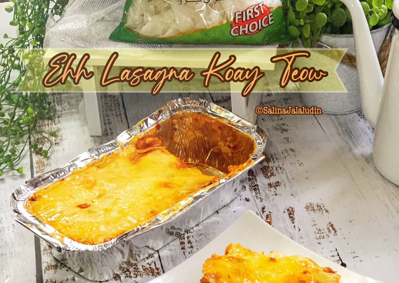 A lasagna from Kwai Tew