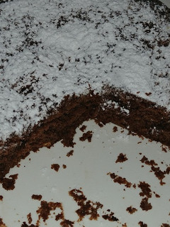 Una foto de Bizcocho de chocolate y galleta