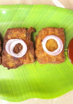 ভেটকি মাছের ফিশ ফ্রাই (bhetki macher fish fry recipe in Bengali) রেসিপির প্রধান ছবি