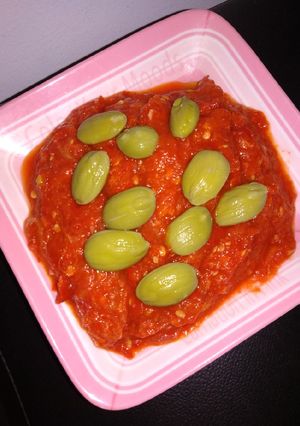 Foto resep Sambal tomat petai