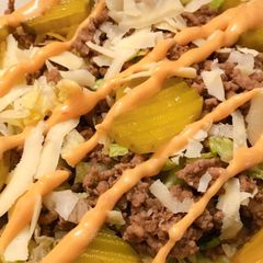 A picture of Big Mac salad.