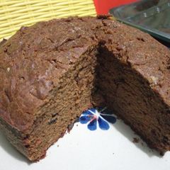 A picture of Yummy Chocolate Fruit Cake.