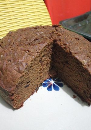 A picture of Yummy Chocolate Fruit Cake.