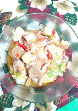 Foto resep Tumis sawi putih with bakso