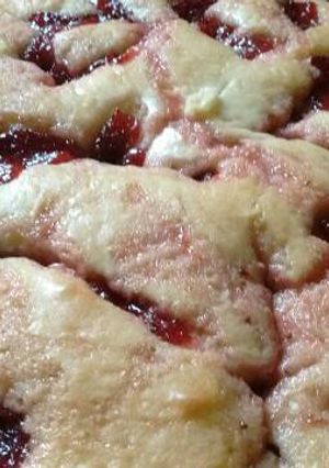 Una foto de Torta con frutillas