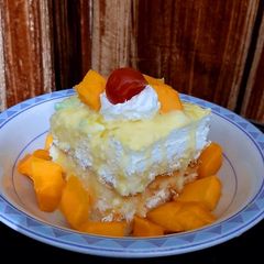 A picture of Easy Thai Mango Cake❤🥭.