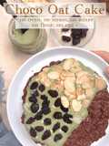 Choco Oat Cake (Gluten Free | Tanpa tepung, kukus, oven & added sugar)