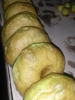 Foto resep Donat Pandan