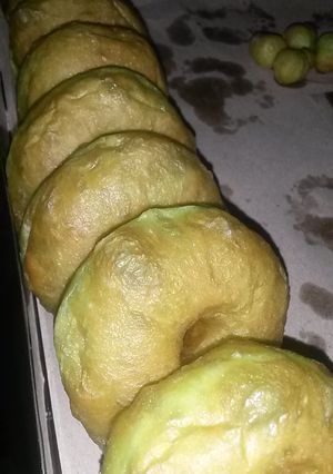 Foto resep Donat Pandan