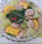Anti Ribet, Membuat Sayur Bening Campur Sari (Bayam, Jagung, Labu Siam &amp; Bakso) Enak Terbaru