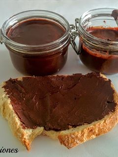Una foto de Nutella casera