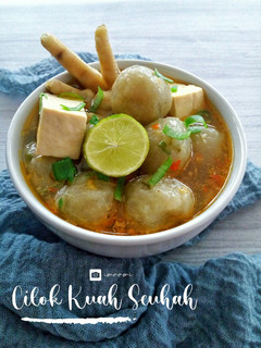 Foto resep Cilok Kuah Seuhah