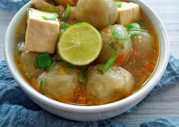 Ternyata begini loh! Resep membuat Cilok Kuah Seuhah yang lezat