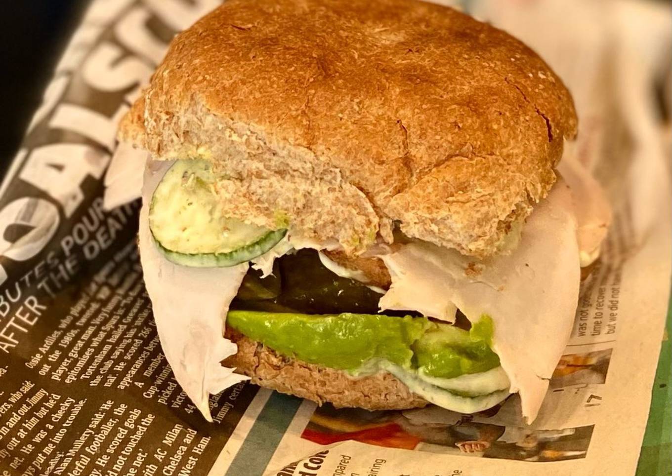 Sandwich battle - ultimate turkey and avocado sandwich