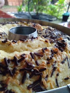 Foto resep Bluder Cake keju coklat moist poll...