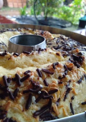 Foto resep Bluder Cake keju coklat moist poll...
