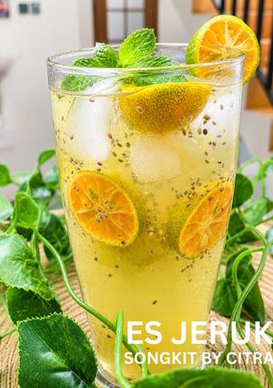 Foto resep Es Jeruk Sunkist Nano-Nano