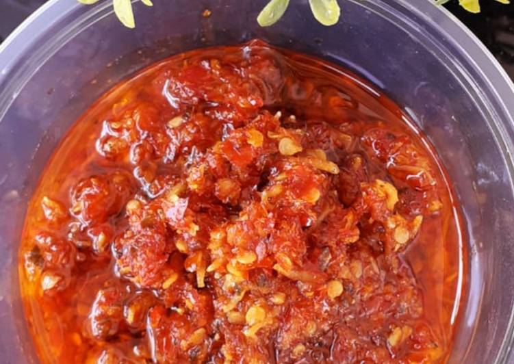 Sambel Teri Medan Tahan Lama