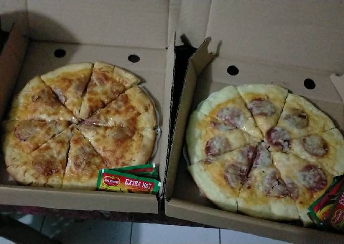 Crust Pizza Tanpa Ulen (Fast Fermented)