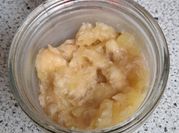 Une photo de compote de pomme