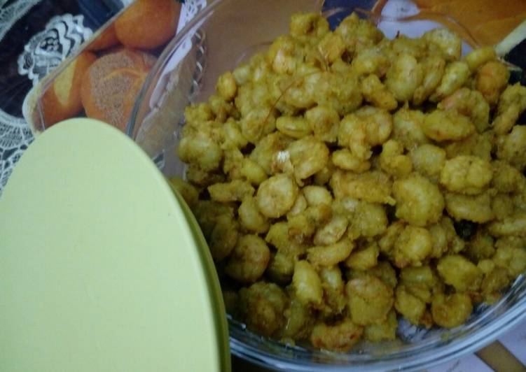 Bahan Udang Goreng Kunyit | Cara Bikin Udang Goreng Kunyit Yang Mudah Dan Praktis