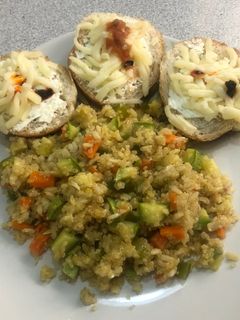 Una foto de Arroz con quinoa