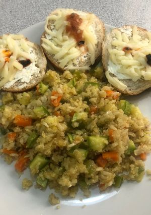 Una foto de Arroz con quinoa