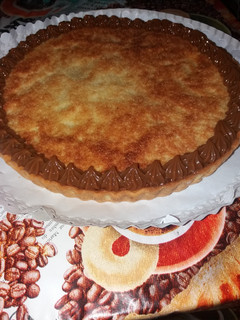 Una foto de Tarta de Coco y Dulce De Leche!!💕