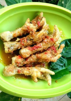 Foto resep Ceker Ayam Mercon
