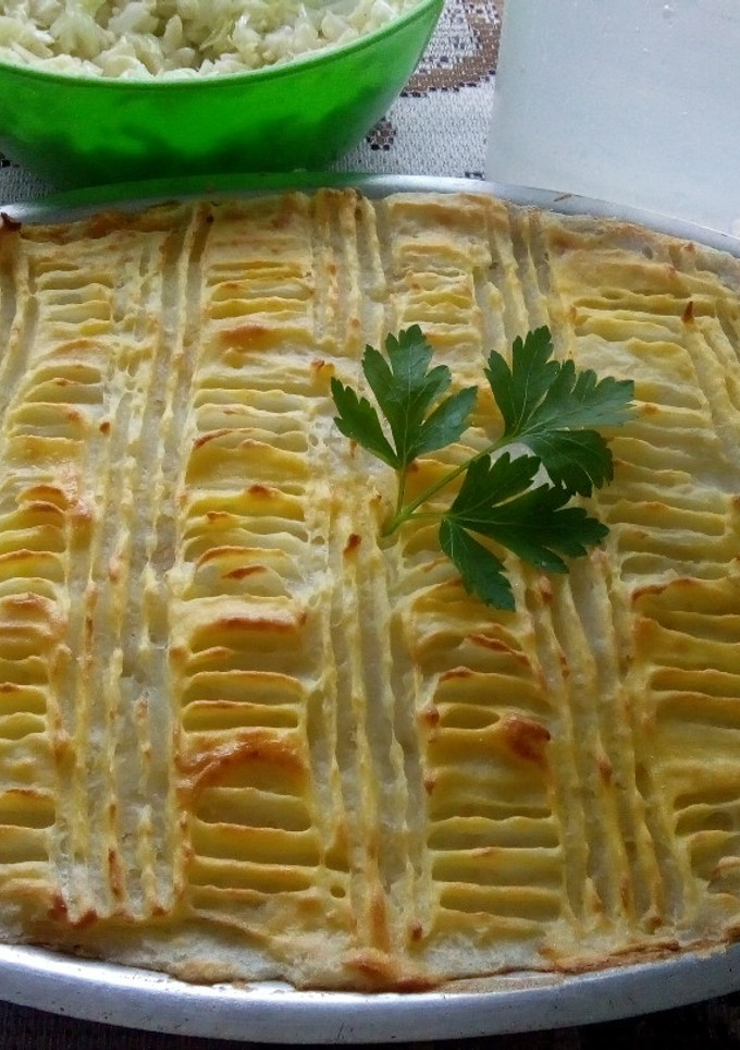 Una foto de Pastel de papa! Fácil y ricoo!