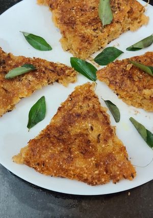 A picture of Farali savoury pancake.