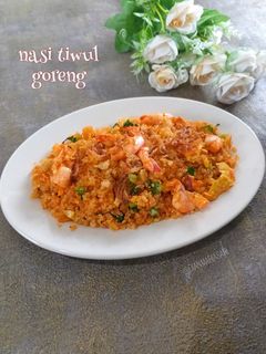 Foto resep Nasi Goreng Tiwul (dengan Bumbu Nasgor Padang)