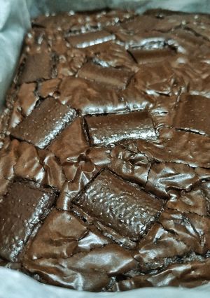 Foto resep Brownies Shiny Crust