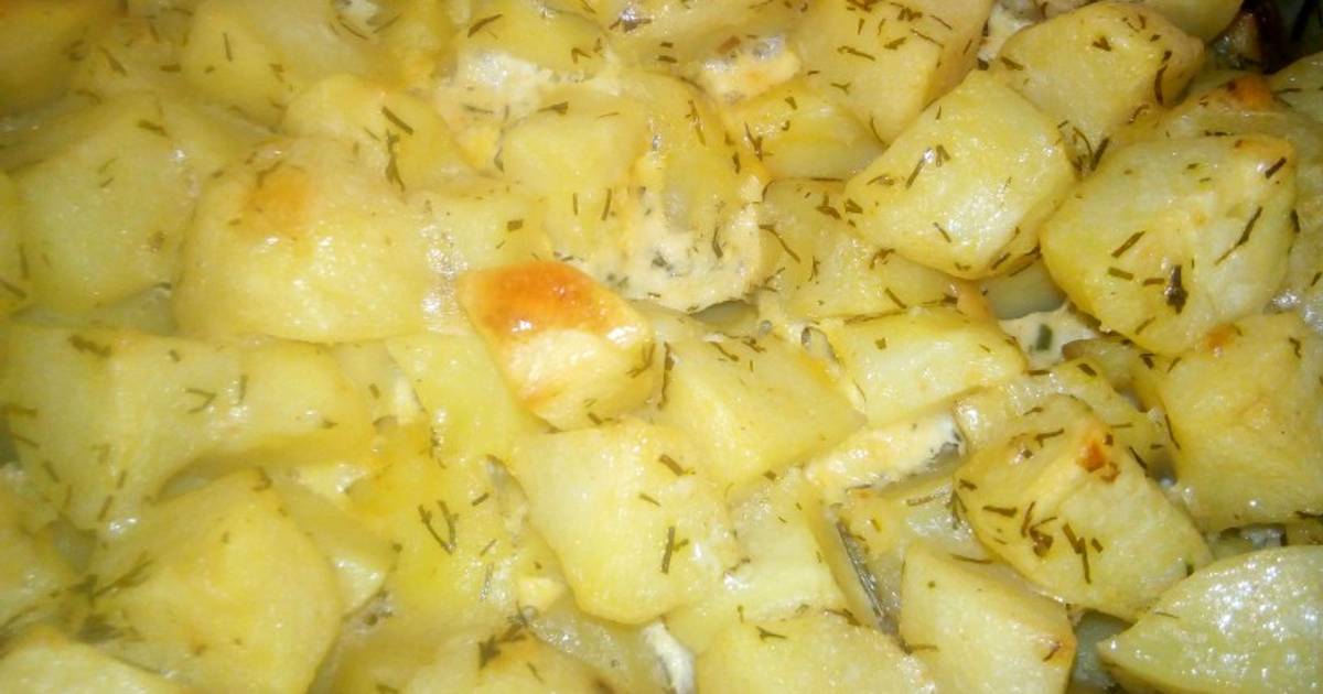 Как приготовить картошку в духовке с майонезом и чесноком