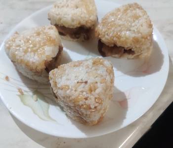 The New Way Cooking Recipe Sukiyaki Beef Onigiri  Delicious