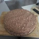 Túrós-Nutellás torta